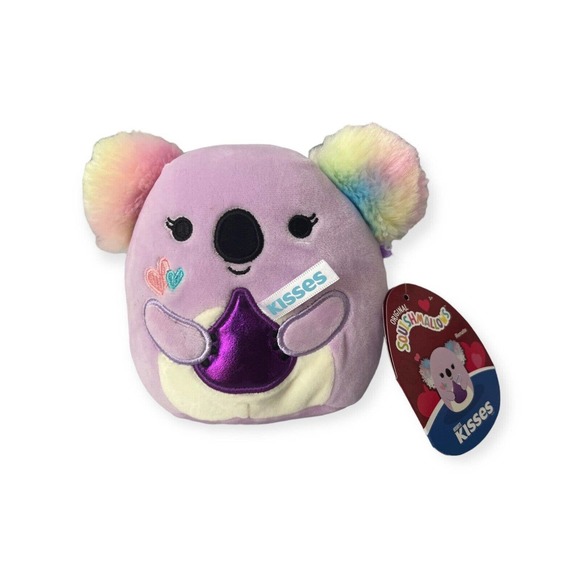 Squishmallows Renate the Koala Valentine Hershey Kisses Heart 5” - Picture 2 of 4